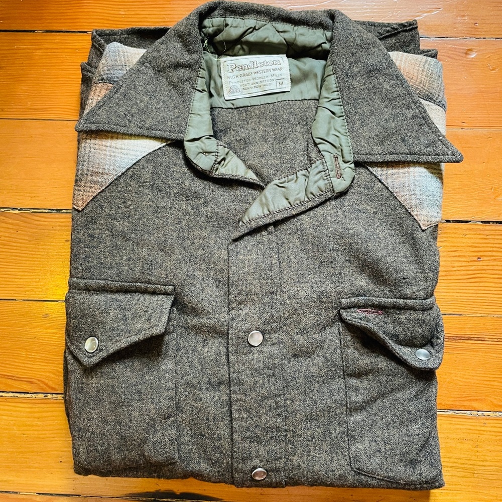 Pendleton Flannel with shoulder patches